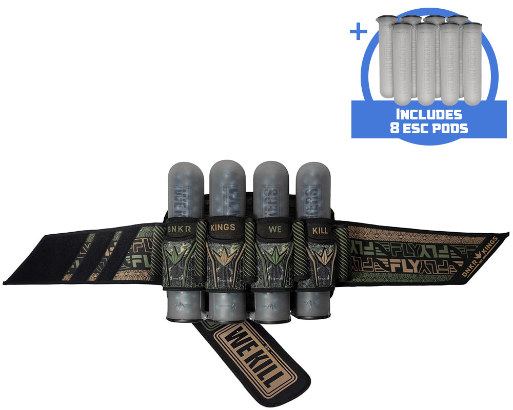 Bunkerkings FLY2 Paintball Battlepack 4+7 (Sang Royal