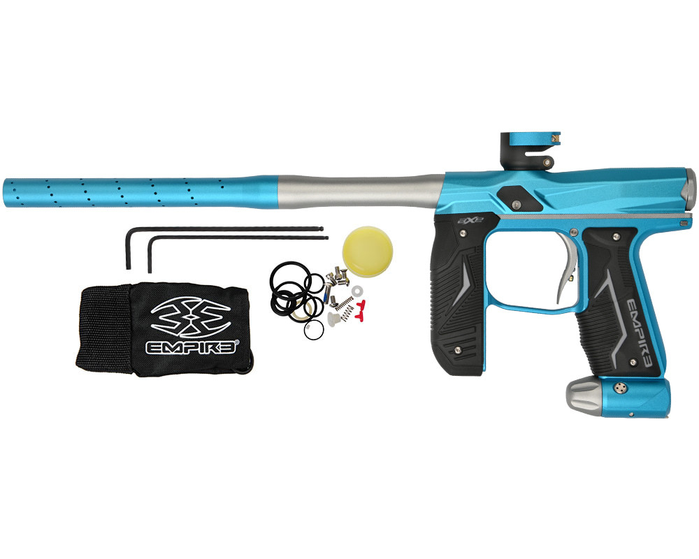 Empire Axe 2.0 Paintball Gun w/ Redline Board - Dust Savoy Blue