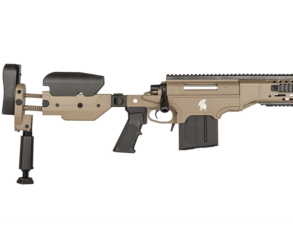 Lancer Tactical Bolt Action Airsoft Sniper Rifle w/ Folding Stock