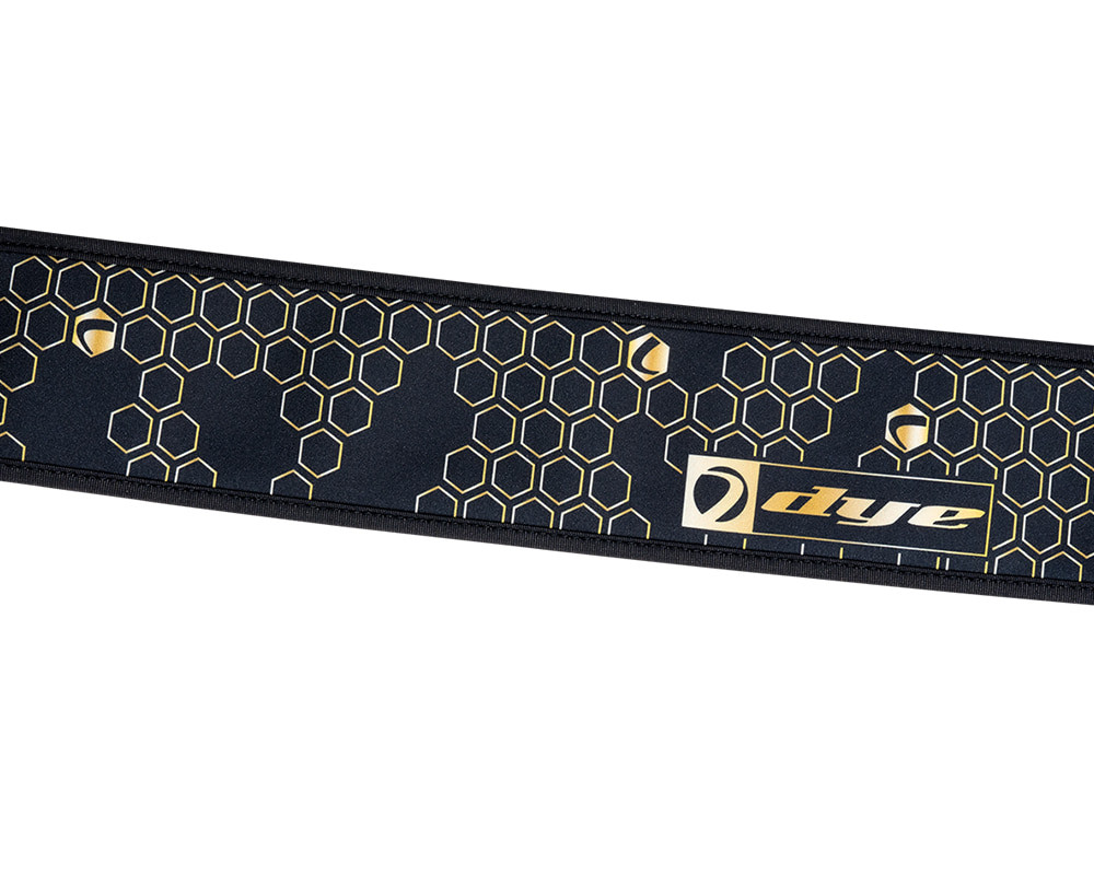 Headwrap (bandeau) Dye Halo X - Motif Hypercam Noir Et Or - Taille Ajustable - Neuf Pour Paintball/airsoft