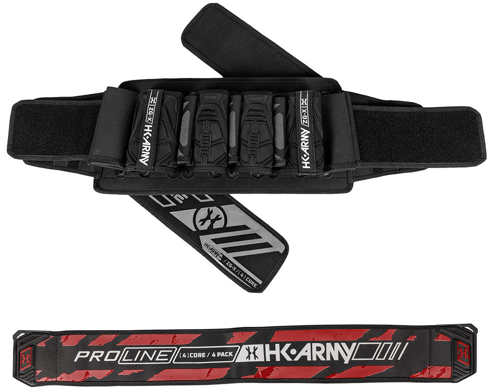 Pack De Paintball HK Army Zero-GX - Modèle Furtif, Capacité 4+3+4 - Pour Joueur Régulier