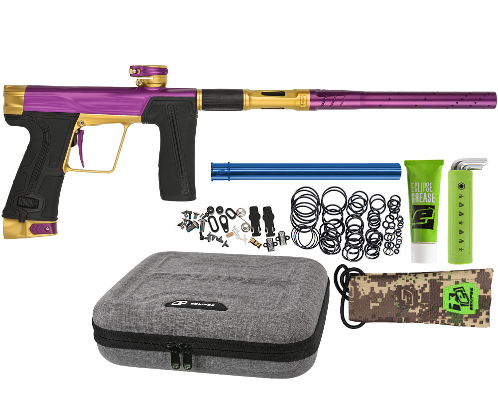 Planet Eclipse Geo R5 Paintball Gun - Purple/Gold