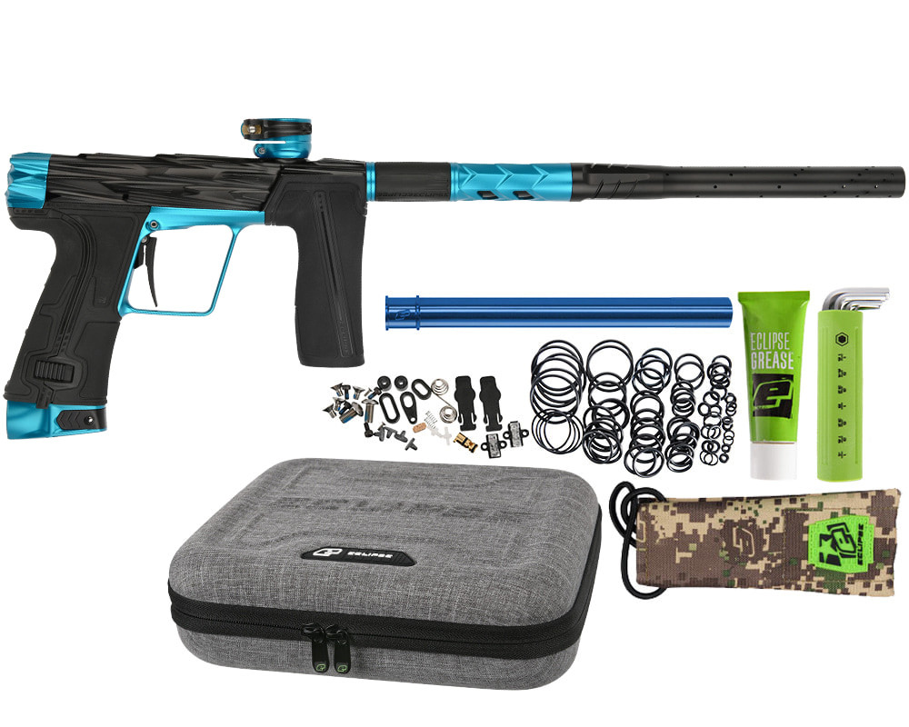 HK Army Razr Geo R5 Paintball Gun by Planet Eclipse - Black/Teal