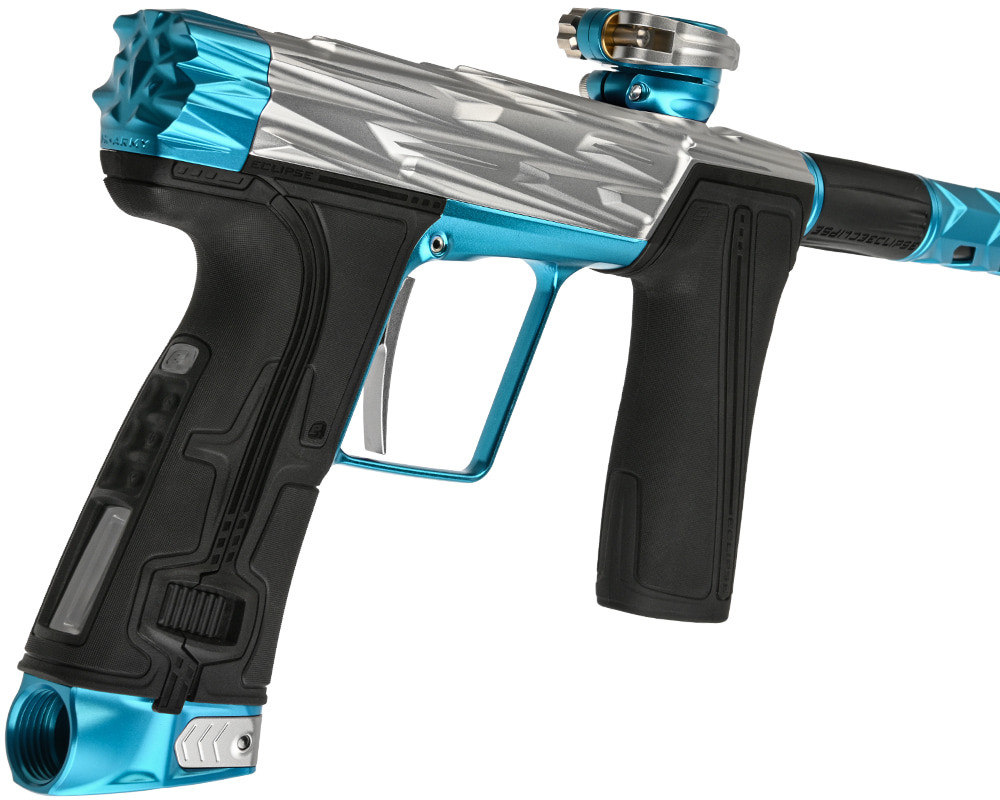 HK Army Razr Geo R5 Paintball Gun by Planet Eclipse - Silver/Teal