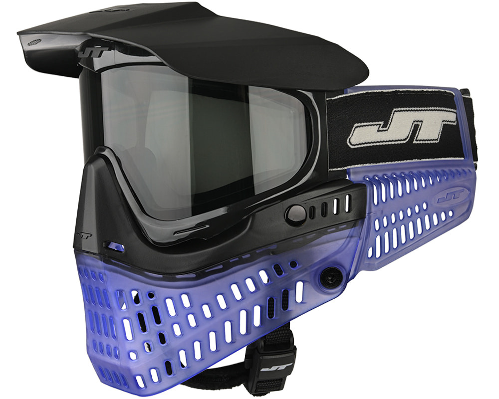 JT ProFlex Paintball Mask - Orchid w/ Smoke Lens