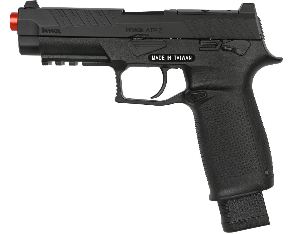 KWA ATP-Z Gas Blowback Airsoft Pistol - Black (101-00271)