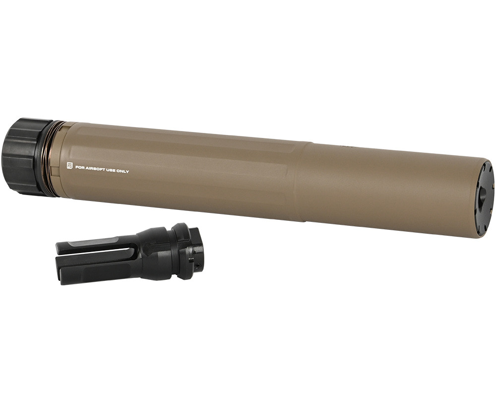 Angrygun Dead Air Sandman-S サプレッサー FDE PTS Dead Air Sandman-L Mock Suppressor - FDE