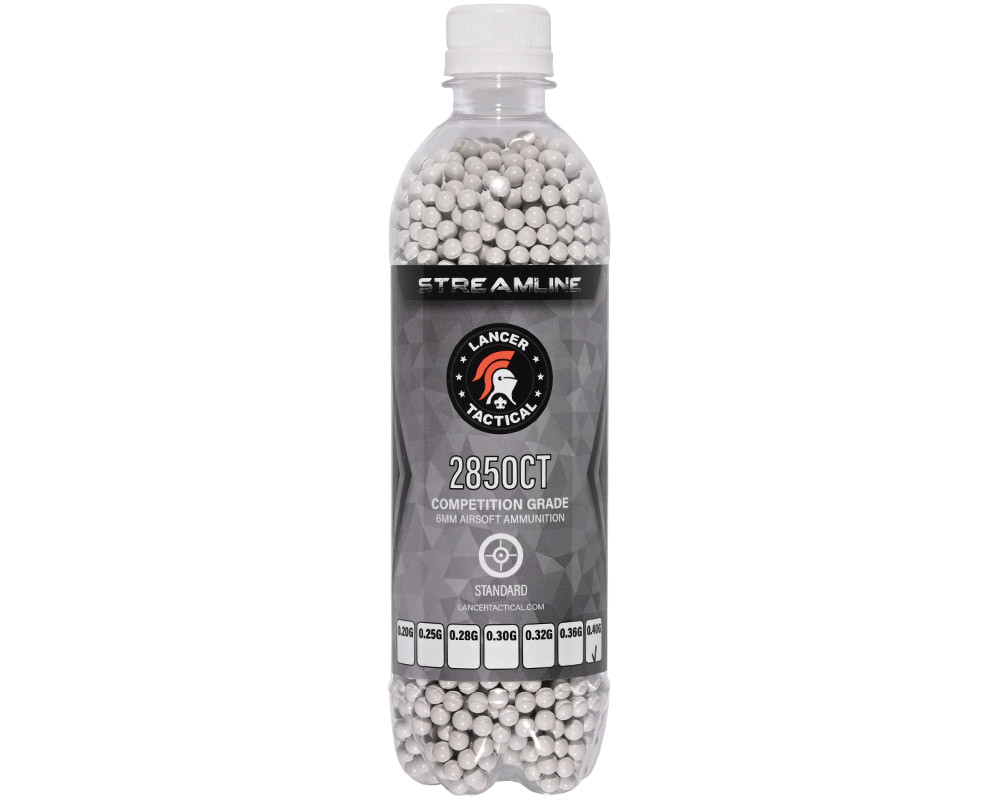 Lancer Tactical .40g Streamline Competition Grade Airsoft BB's