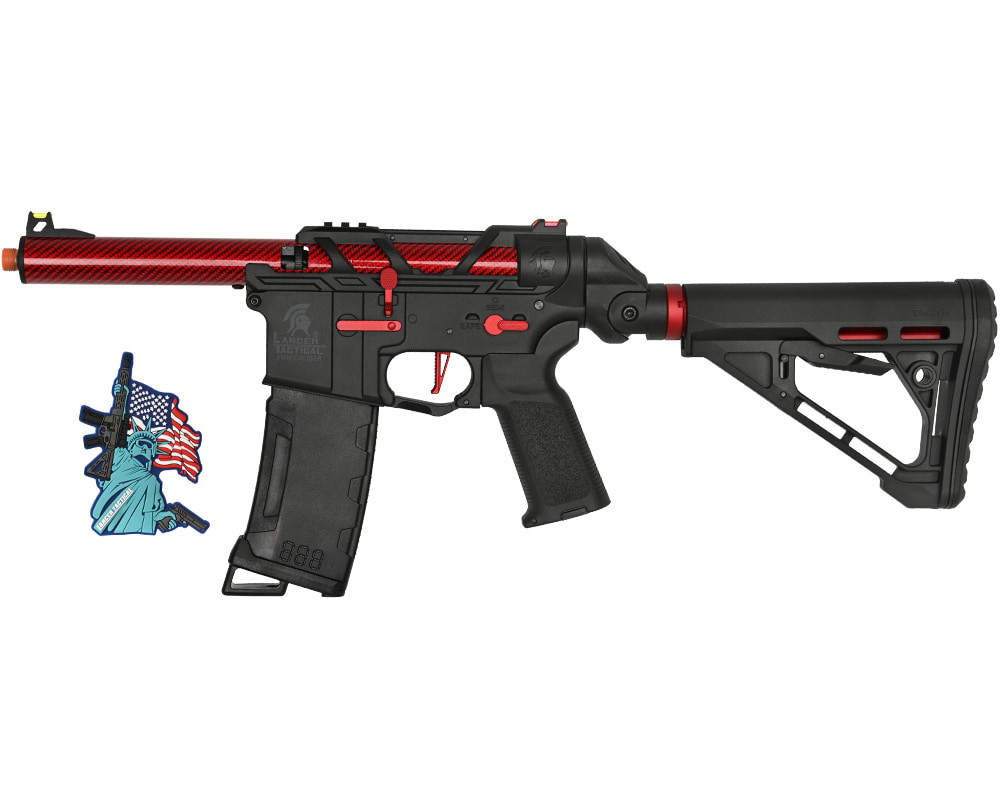 Lancer Tactical AirTac Customs Gen 3 Airsoft Gun - Red (LT-AIRTAC