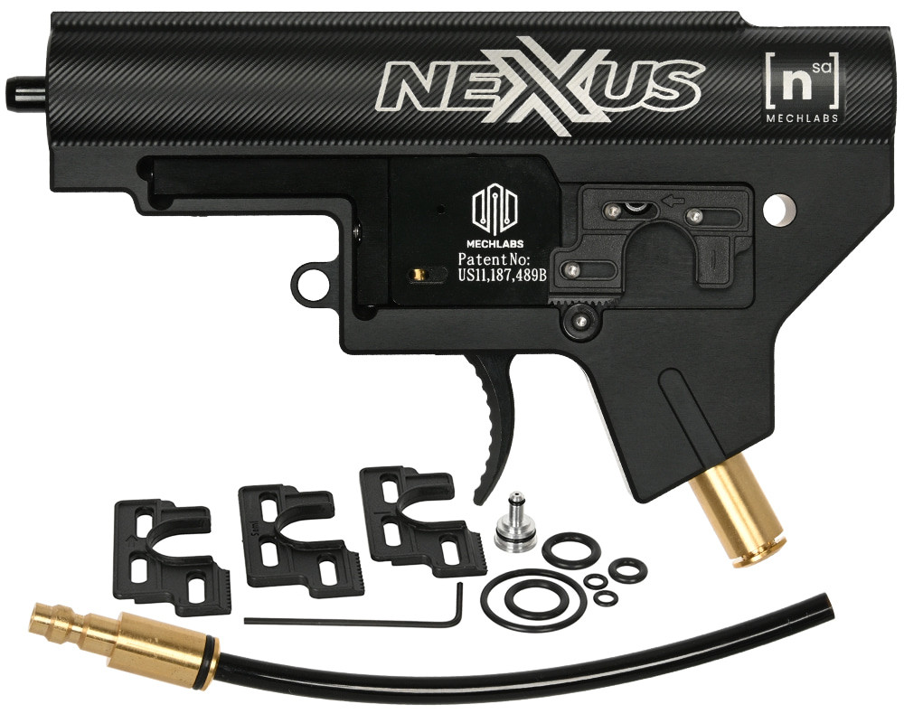 Mech Labs Nexxus SA HPA Engine Gearbox Kit - Black (MECH-NEXXUS-EG-BK)