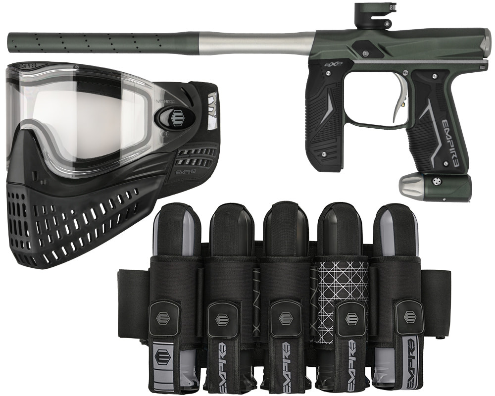 Empire Axe 2.0 w/ Redline Board Paintball Gun Summer Bundle w/ 5+8
