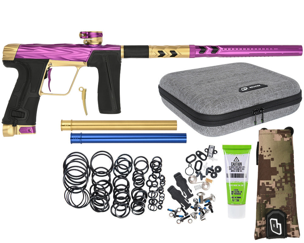 HK Army Shredder CS3 Pro Paintball Gun by Planet Eclipse - Purple/Gold