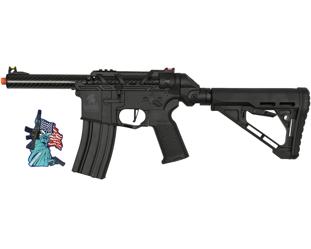トイガン LANCER TACTICAL AIRTAC CUSTOMS gen3 Lancer Tactical AirTac Customs Gen 3 Airsoft Gun - Black (LT
