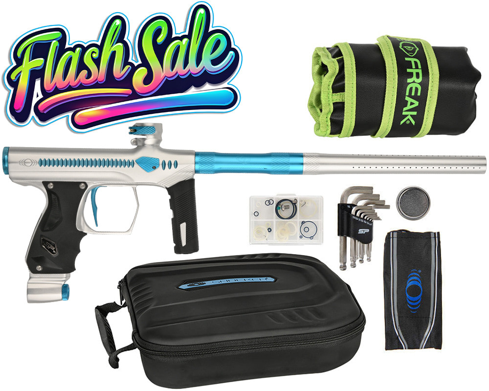 Method DLX Shocker Era Paintball Gun - White/Teal