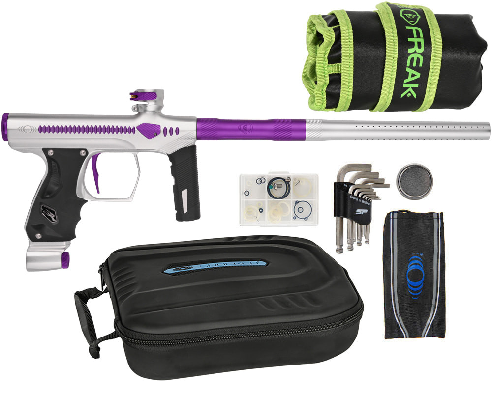 Method DLX Shocker Era Paintball Gun - White/Purple