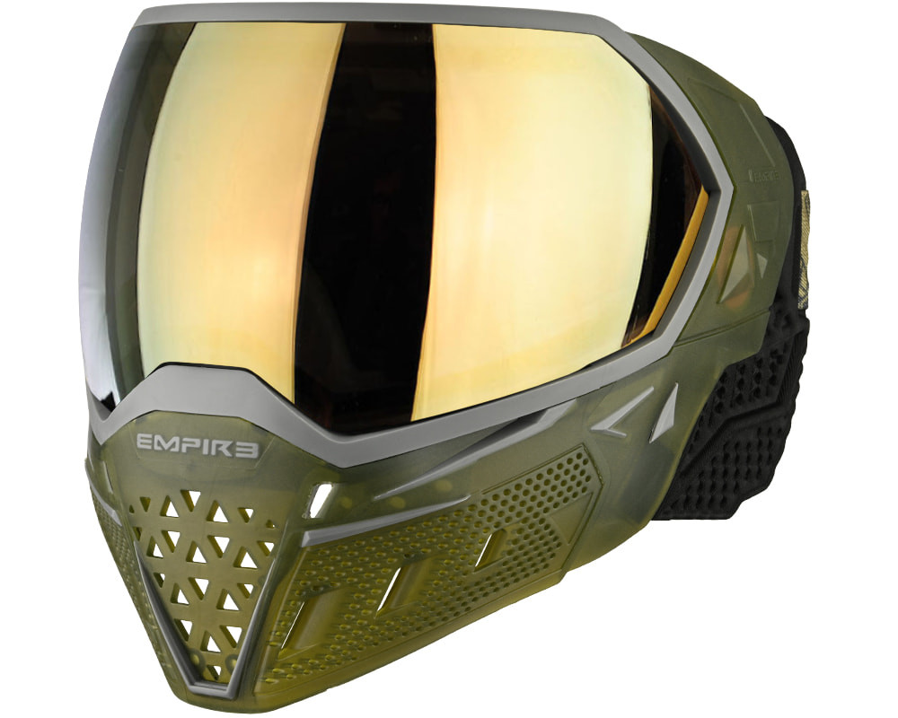 Empire EVS Paintball Mask w/ 1 Lens - Crystal Olive Ice/Grey