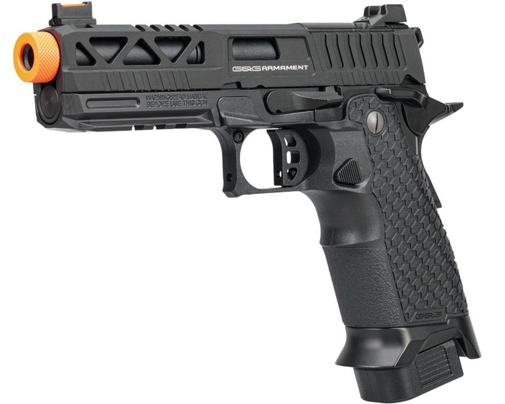 エアガンG &G G&G Armament 2024 CP Gas Blowback Airsoft Pistol - Black (GAS-224