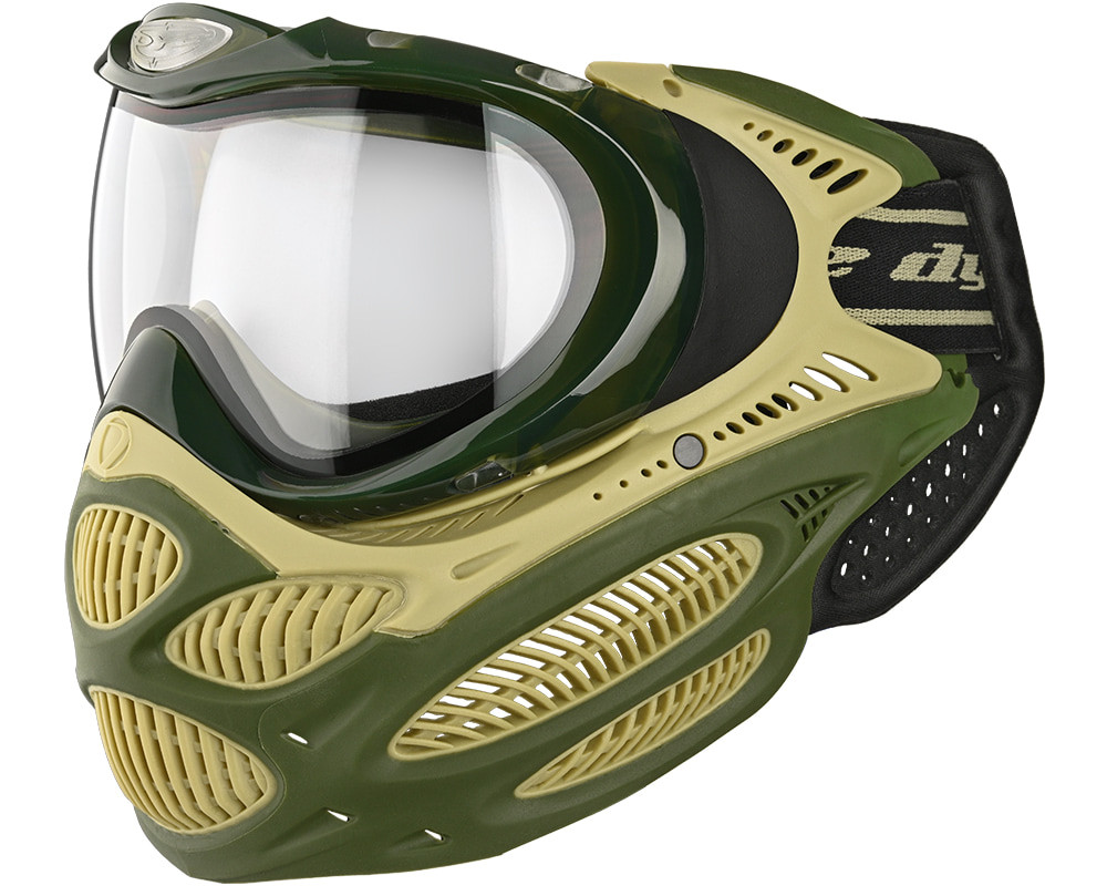 Dye i3 Pro Paintball Goggle System - Tac Olive