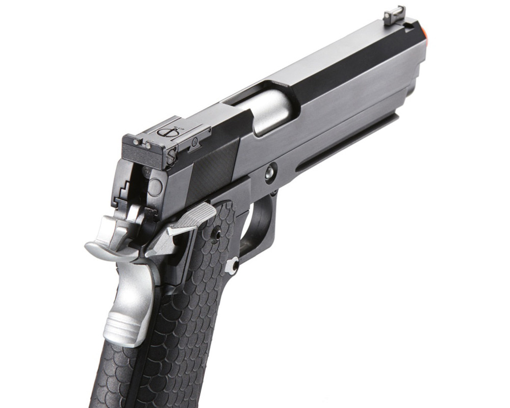 Double Bell CO2 Hi-Capa 5.1 Blowback Airsoft Pistol - Black - (DB