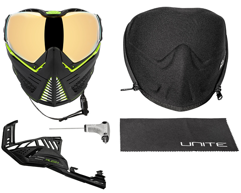 Push Unite MK II Paintball Mask - Reactor