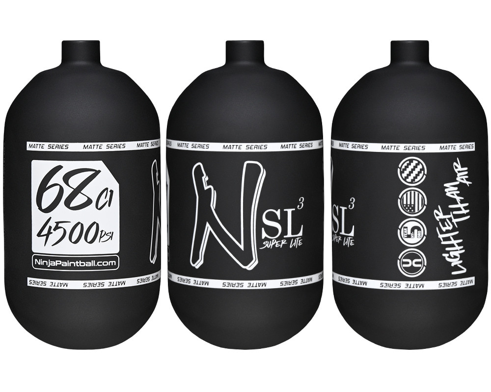 Ninja SL3 Carbon Fiber Air Tank (Bottle Only) - Matte Series