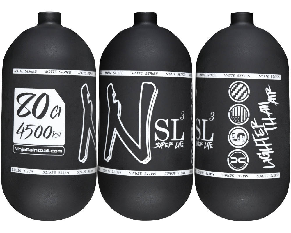 Ninja SL3 Carbon Fiber Air Tank w/ Pro V3 Regulator - 80/4500
