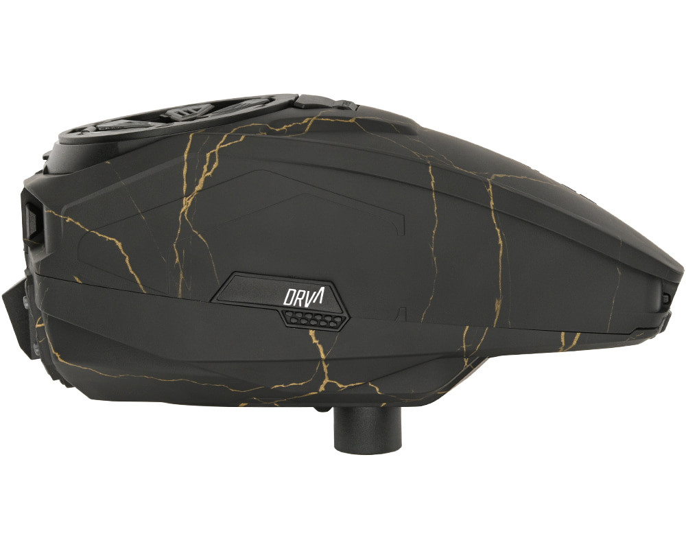 Carbon CRBN DRV 250 Paintball Loader - GRX Fracture Gold