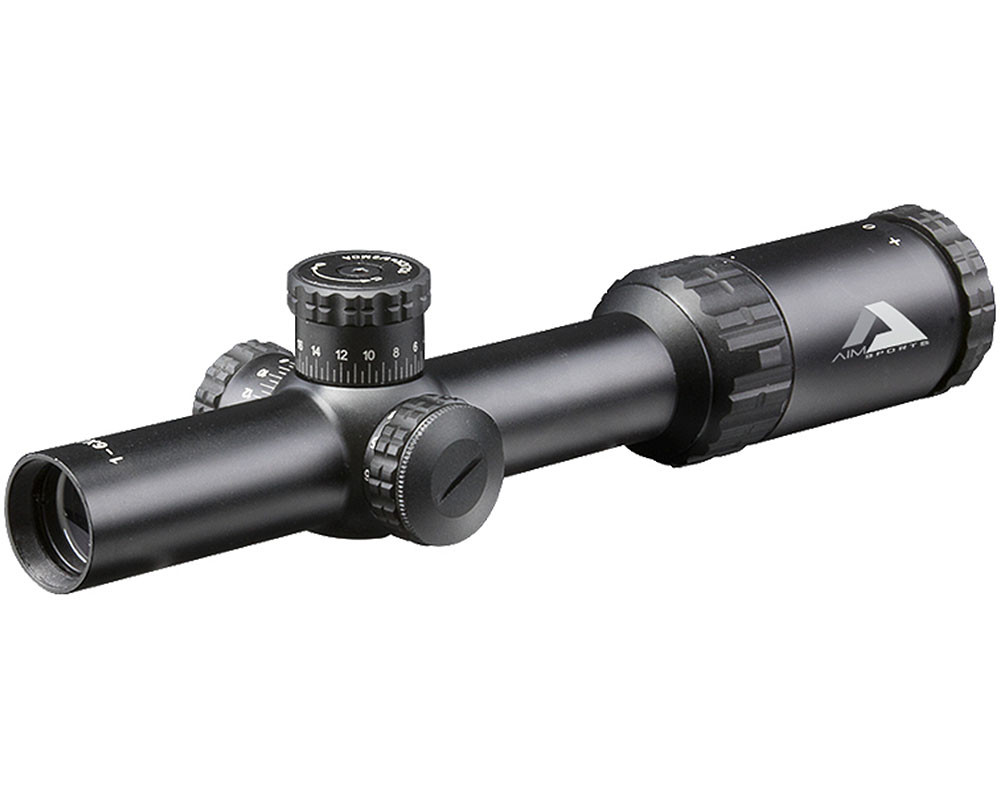 Aim Sports Alpha 6 1-6x24 30mm Rifle Scope w/ CQ1 MOA Reticle