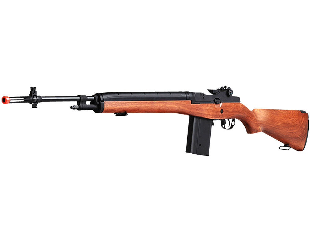 Echo1 Full Metal M14 Wood AEG Airsoft Gun - JP-46W - ANSgear.com