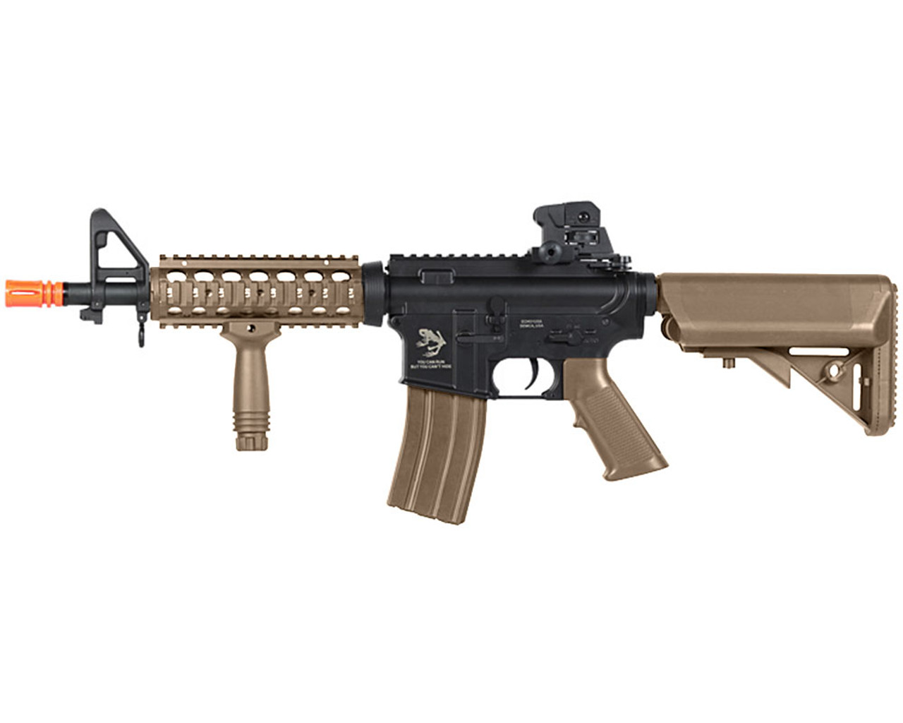 Echo1 Polymer M4 ST6 AEG Airsoft Gun - Tan - JP-96 - ANSgear.com