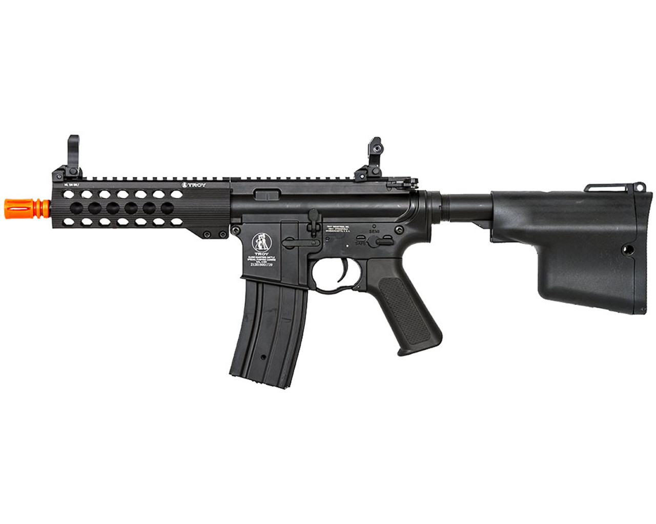 Echo1 Troy Industries Full Metal M7A1 Battle Rifle AEG Airsoft Gun