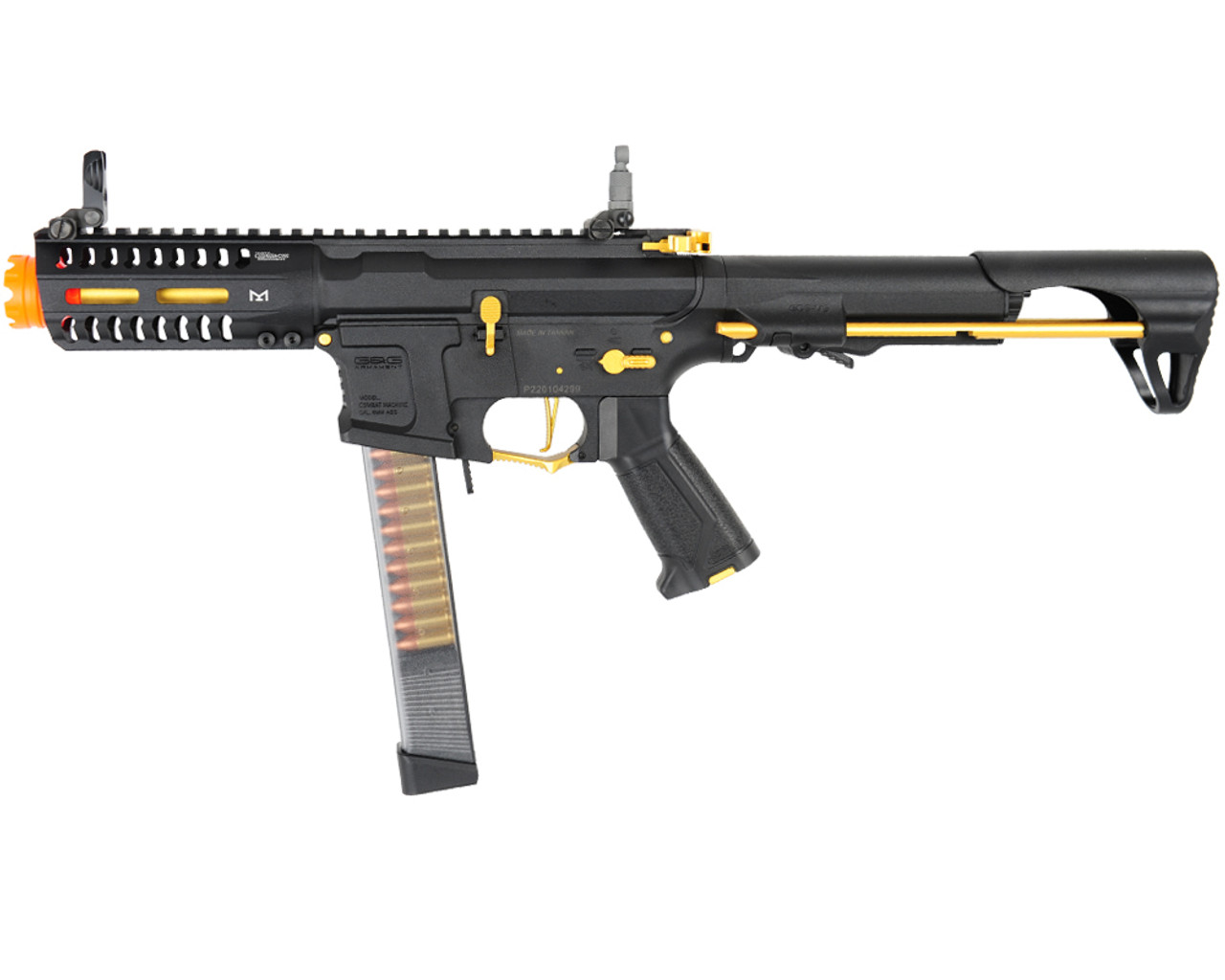 G&G Armament ARP 9 AEG Airsoft Gun - Stealth Gold (EGC-ARP-STL-YNB