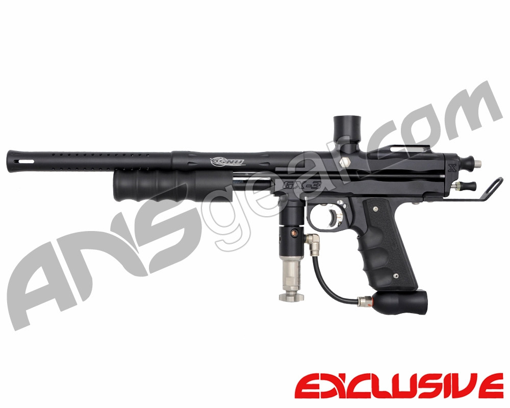 ANS GX-3 Chaos Series Pump Paintball Gun - Black - ANSgear.com