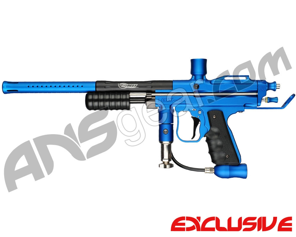 ANS GX-4 Chaos Series Pump Paintball Gun - Cobalt - ANSgear.com