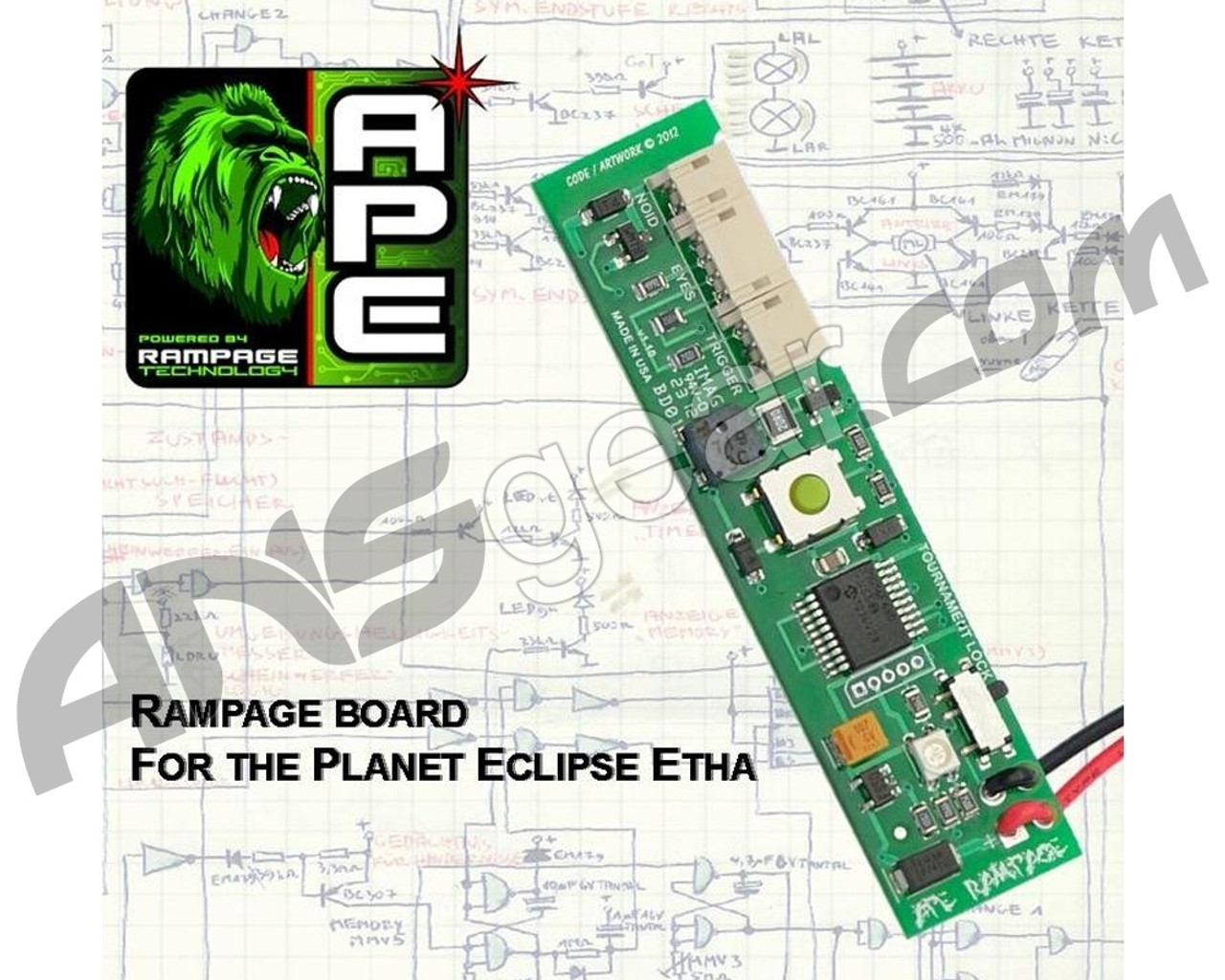 APE Rampage Board For The Planet Eclipse Etha