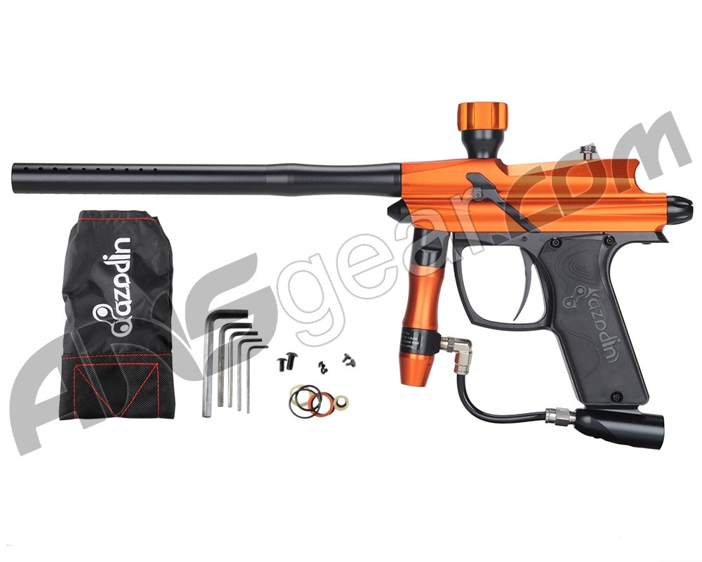 2011 Azodin Blitz Paintball Gun Orange Black