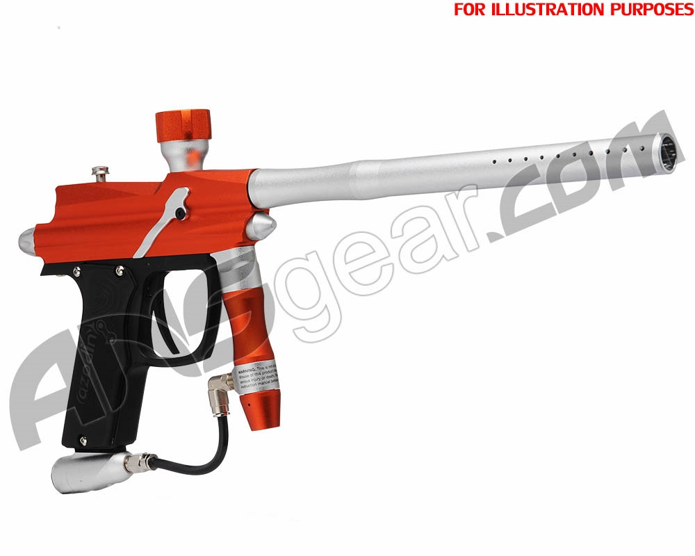 2011 Azodin Blitz Paintball Gun Orange Black