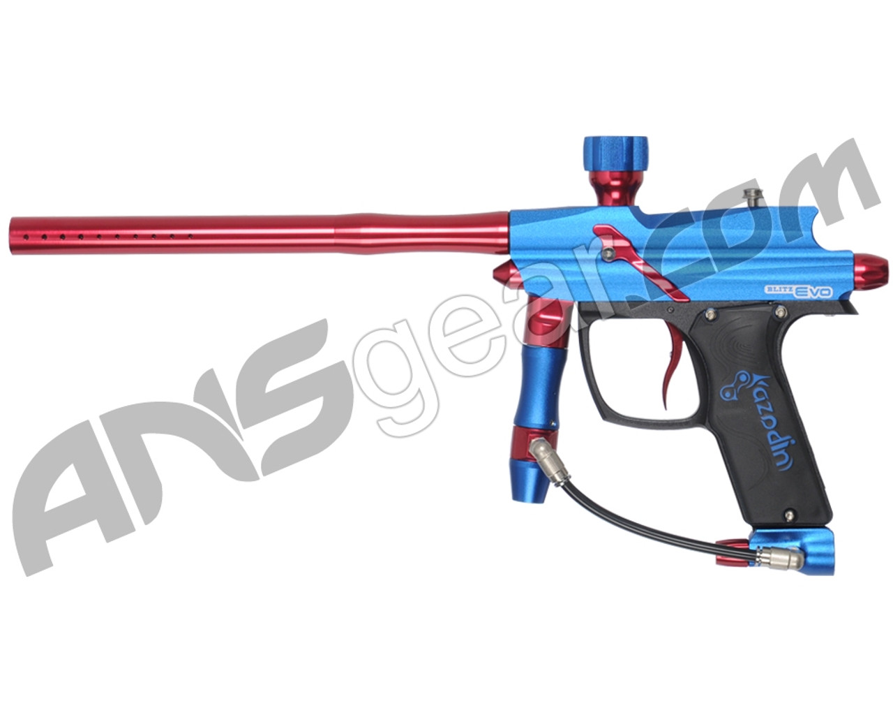 PERSONZ 　赤坂BLITZ　Version BLUE・RED Azodin Blitz Evo Paintball Gun - Blue/Red - ANSgear.com