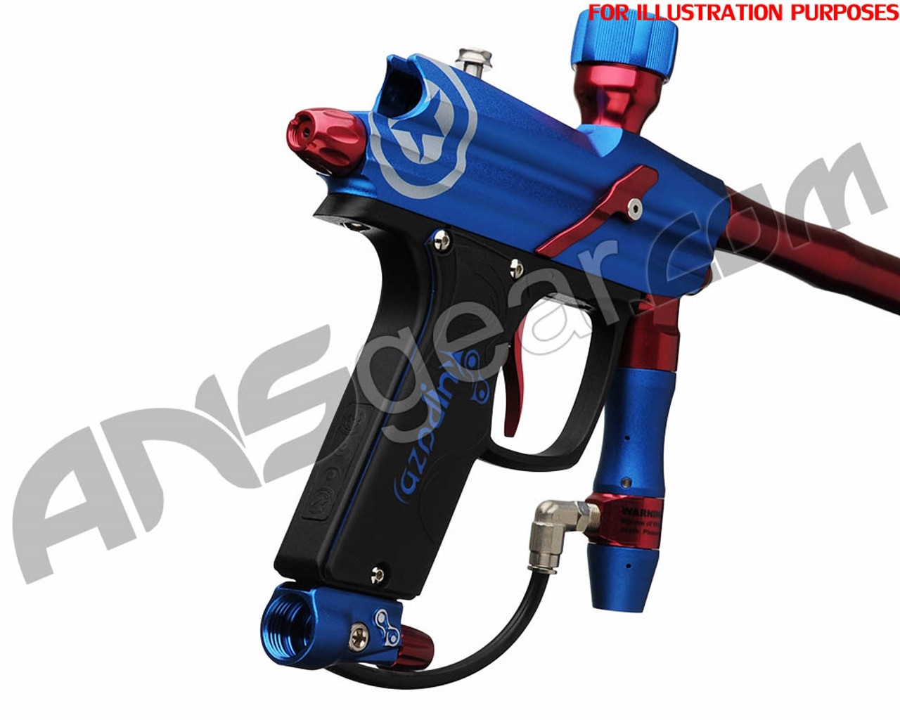 Azodin Blitz Evo Paintball Gun - Blue/Red - ANSgear.com