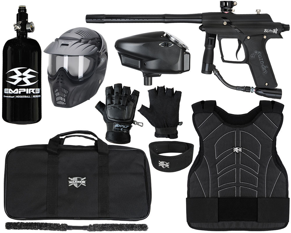 Azodin Blitz 4 Level 3 Protector Paintball Gun Package Kit