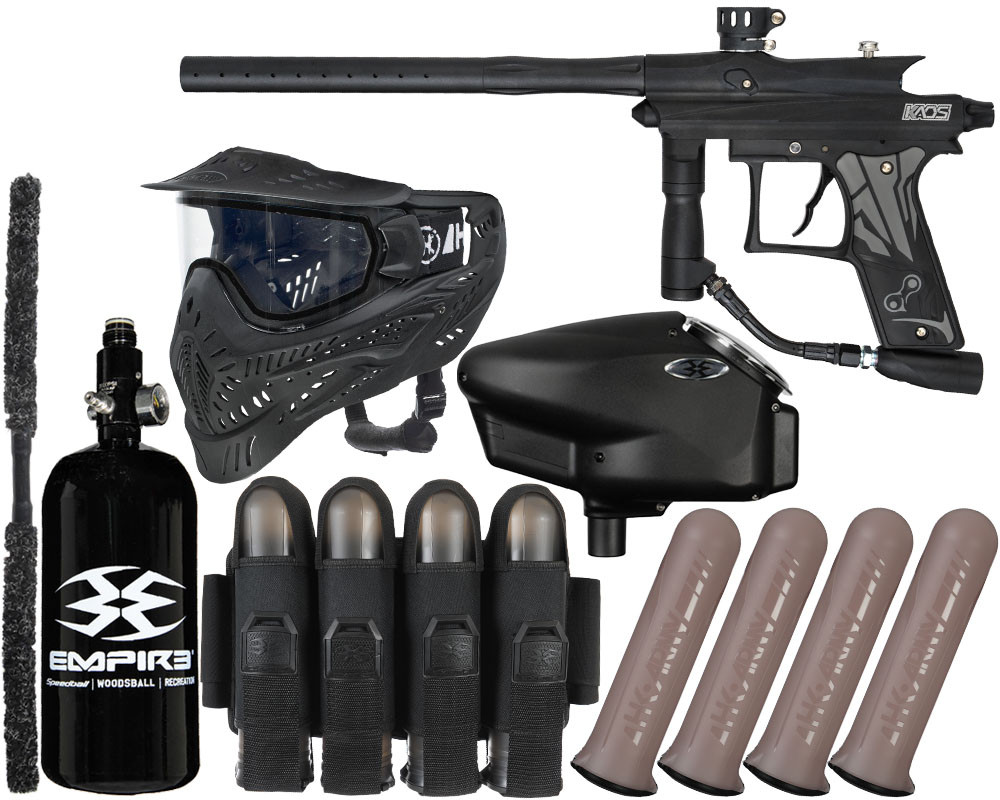 Azodin Kaos 3 Vendetta Paintball Gun Package Kit
