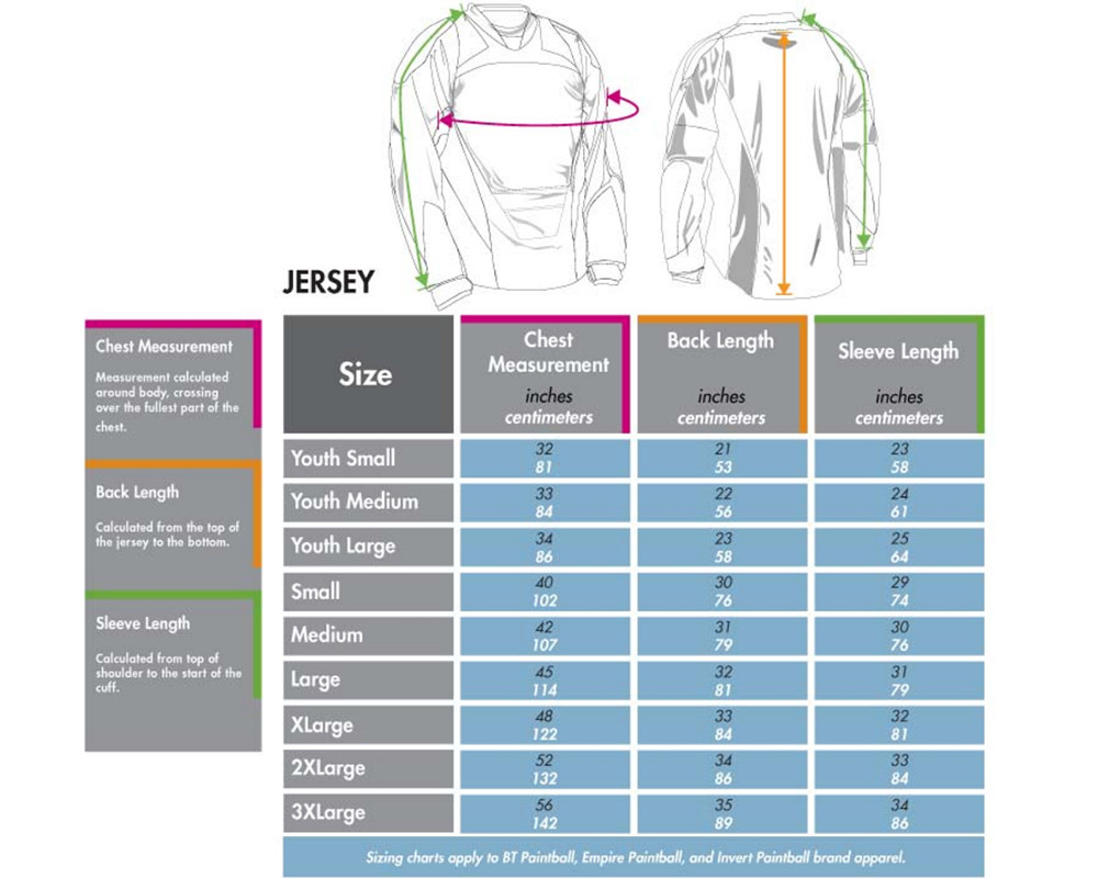 BT Professional Paintball Jersey 09