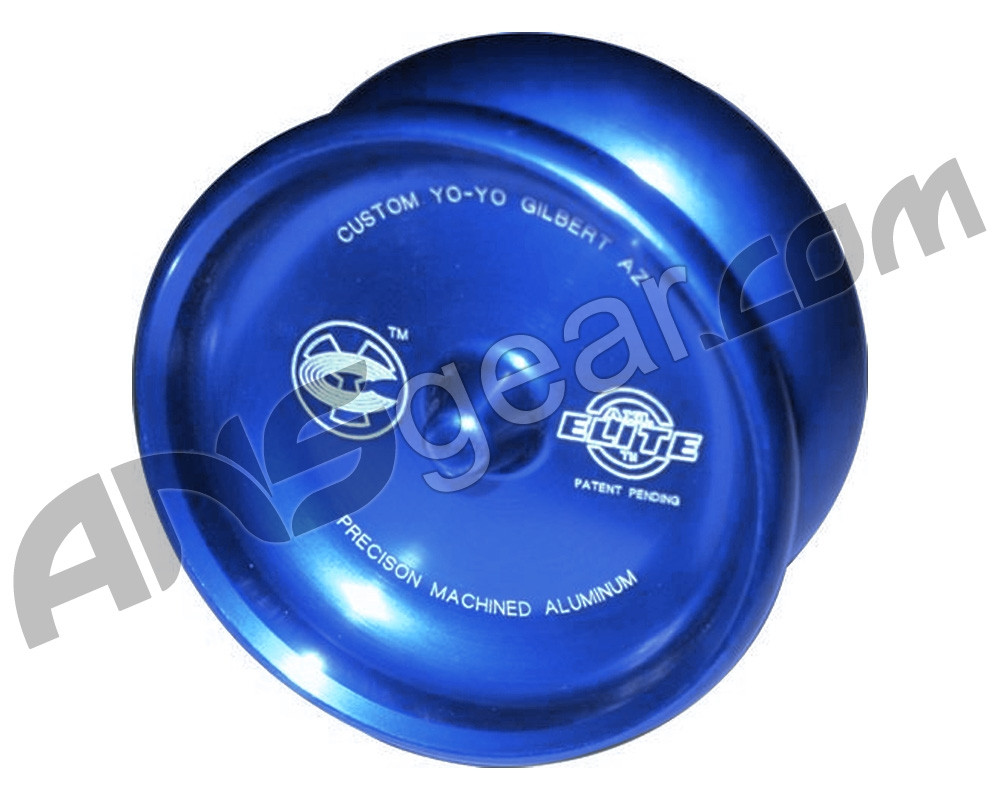 Custom Products Elite Aluminum Yo-Yo - Blue