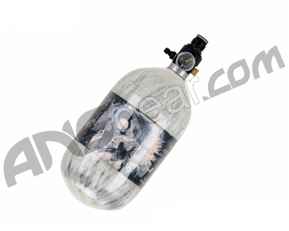 Crossfire SS Unpainted Carbon Fiber Compressed Air Tank 68/4500 High
