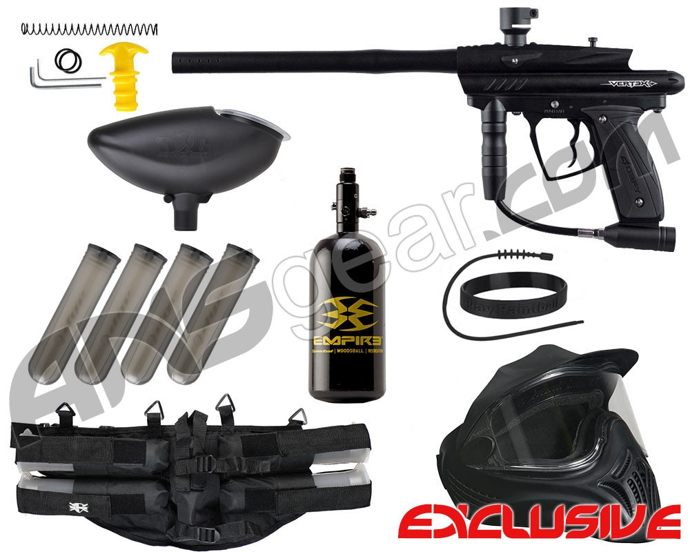 D3FY Sports Vert3x Legendary Paintball Gun Package Kit