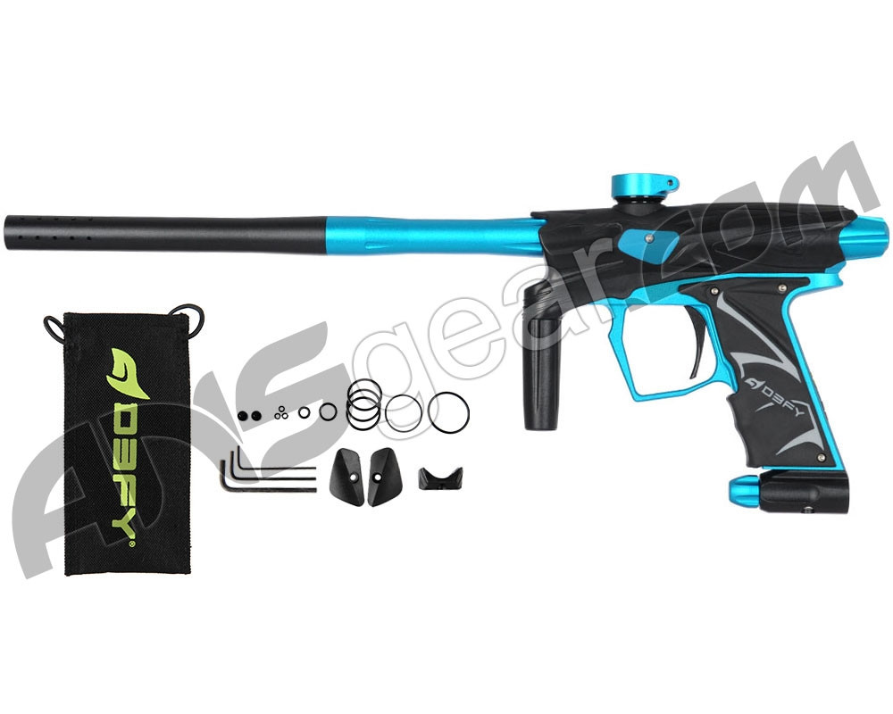 D3FY Sports D3S Paintball Gun w/ Tadao Board Black/Teal