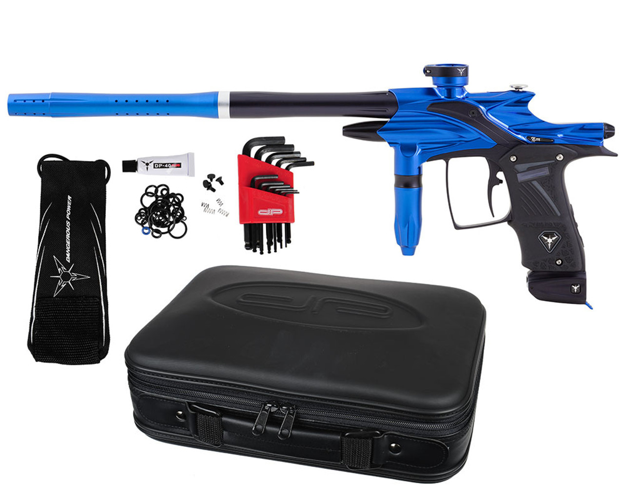 Dangerous Power Fusion Elite Paintball Gun - Blue/Black 
