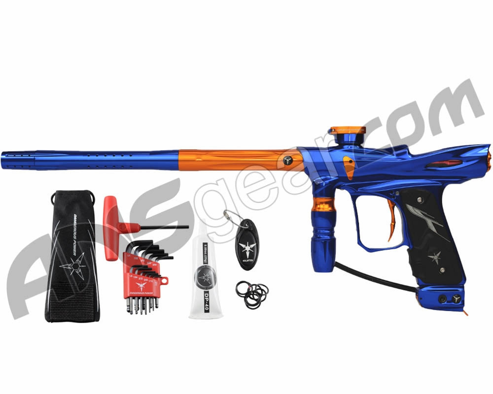 Dangerous Power Revi Paintball Gun Blue/Orange
