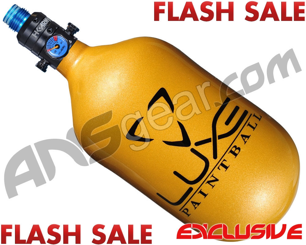DLX Luxe CLS Carbon Fiber Air Tank with HK Army Pro Adjustable Regulator - Thumbnail 2