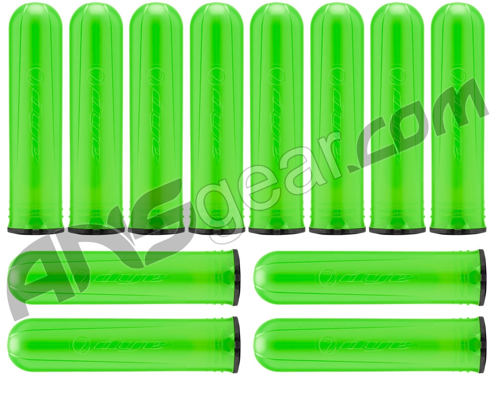 Dye Alpha Paintball Pods 10 Pack w/ 2 FREE PODS Lime